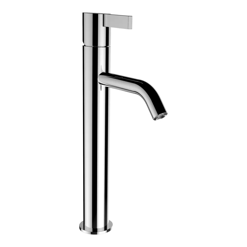 LAUFEN Kartell LAUFEN Standsäulen-Waschtischmischer, Ausladung 125 mm, Festauslauf, ohne Ablaufventil #H3113380041201