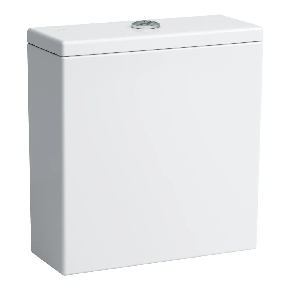 LAUFEN PRO Spülkasten, Wasseranschluss hinten (mittig) 375 x 160 x 395 mm #H8299510009711 - 000 - Weiß