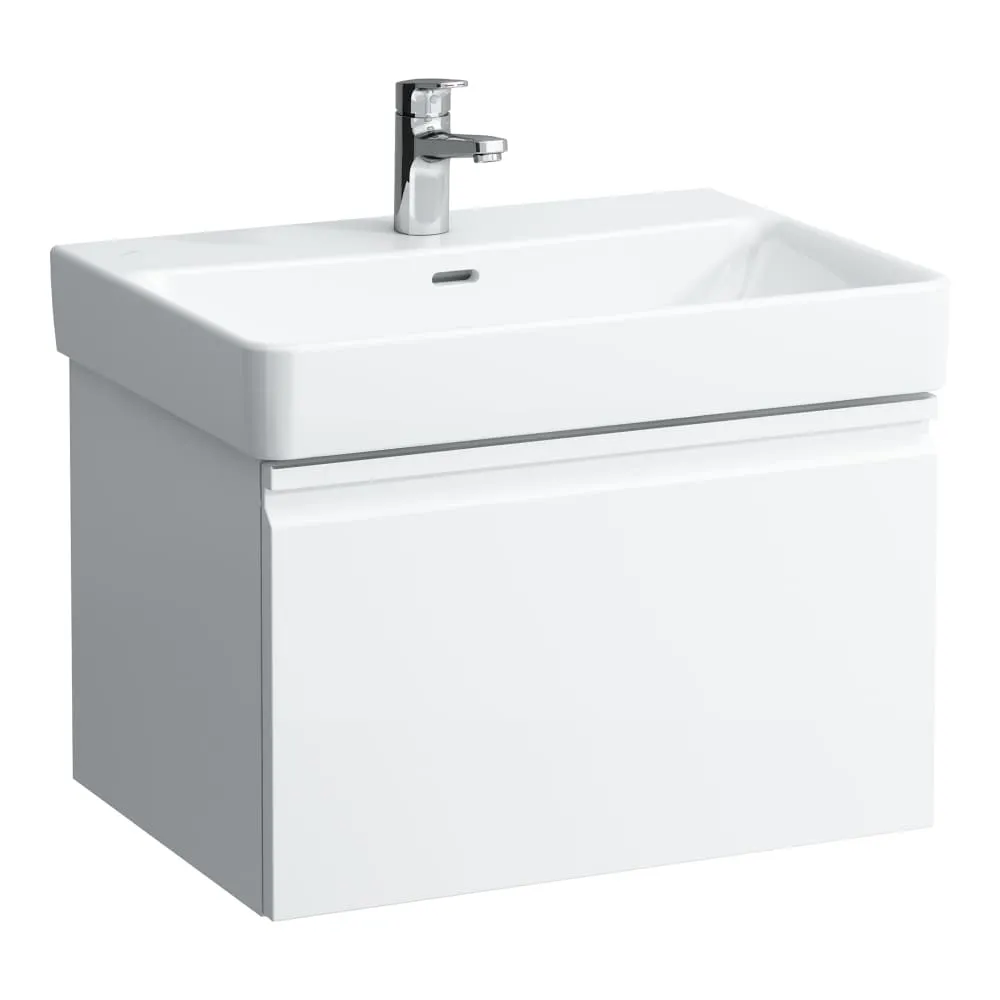 LAUFEN PRO S Waschtischunterbau, 1 Schublade, passend zu Waschtisch H810964 615 x 450 x 395 mm #H4834210964751 - 463 - Weiß