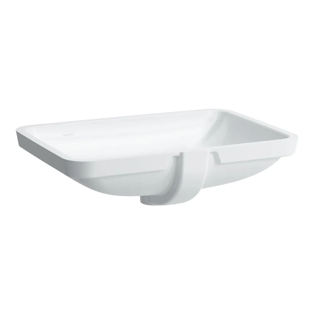 LAUFEN PRO Einbauwaschtisch von unten, geschliffen 600 x 400 x 170 mm #H811969A001091 - 000 - Weiß