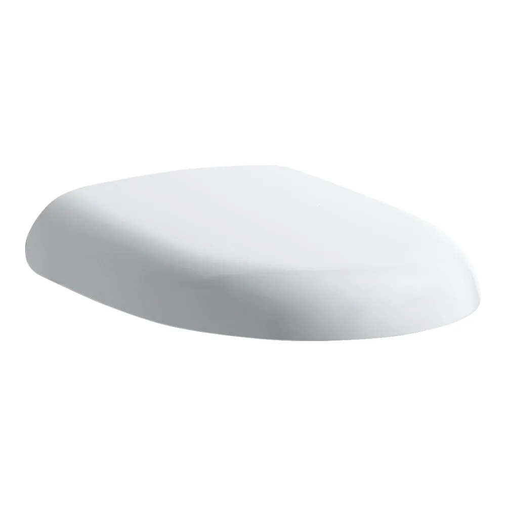 LAUFEN FLORAKIDS WC-Sitz mit Deckel, abnehmbar, mit Absenkautomatik, Scharniere Edelstahl 385 x 300 x 65 mm #H8910313000001 - 062 - Weiß und Rot