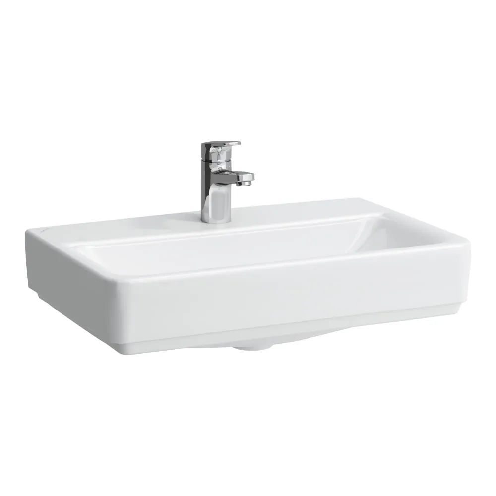 LAUFEN PRO S Aufsatzwaschtisch 'compact', wandgebunden 550 x 380 x 95 mm #H8179584001561 - 000 - Weiß