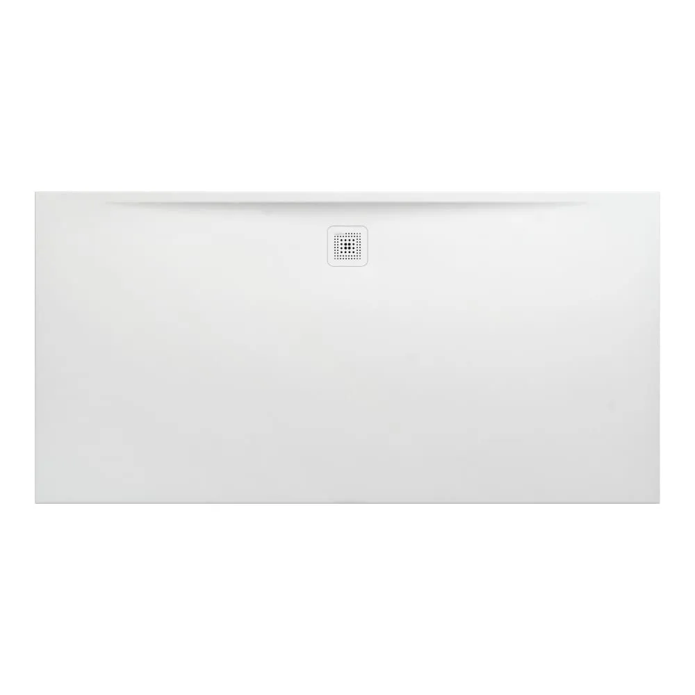LAUFEN PRO Duschwanne, aus Verbundwerkstoff Marbond, superflach, rechteckig, Ablauf an langer Seite 2000 x 1000 x 36 mm #H2119570000001 - 000 - Weiß