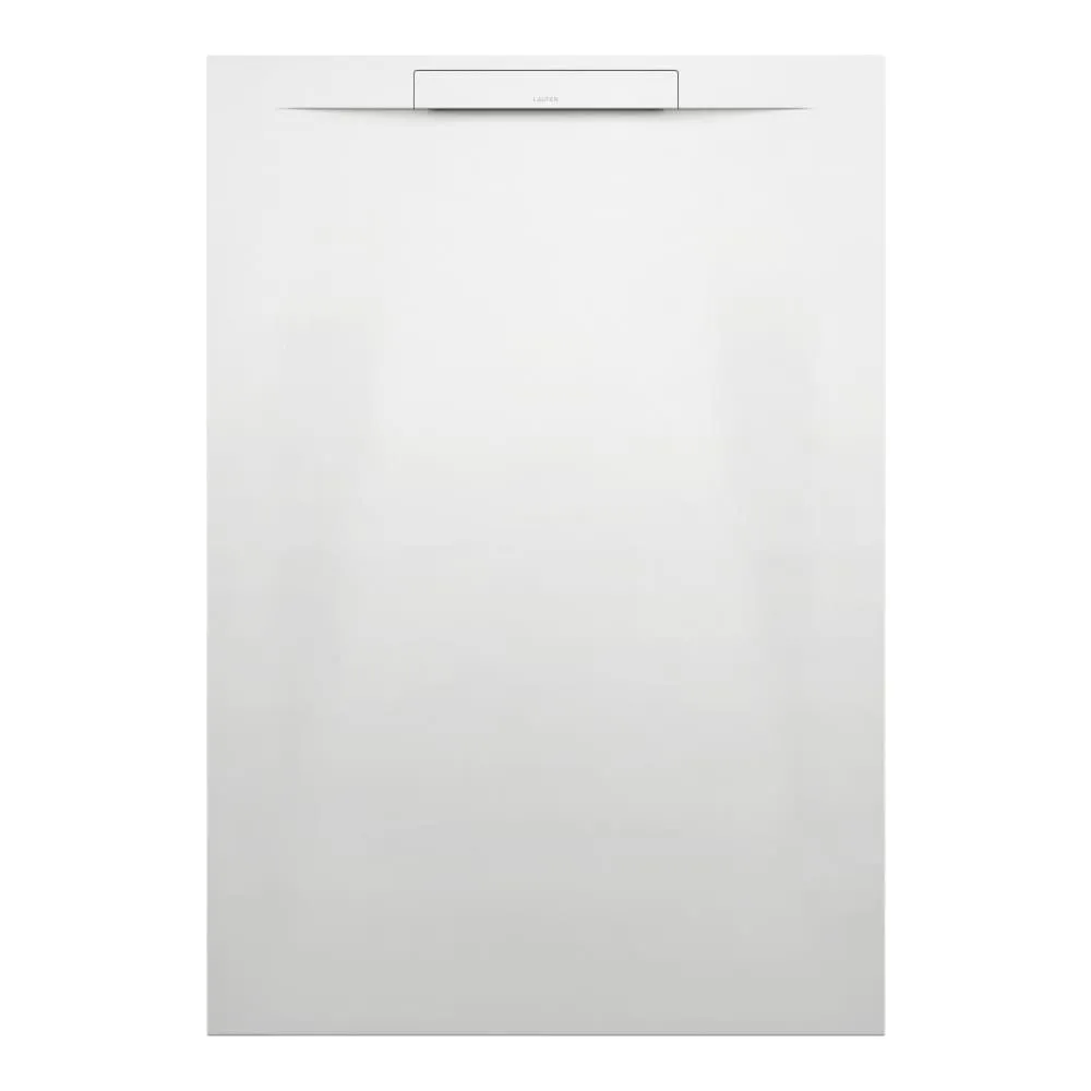 LAUFEN PRO S Duschwanne, aus Verbundwerkstoff Marbond, rechteckig, linearer Ablauf an kurzer Seite 1300 x 900 x 32 mm #H2111830000001 - 000 - Weiß