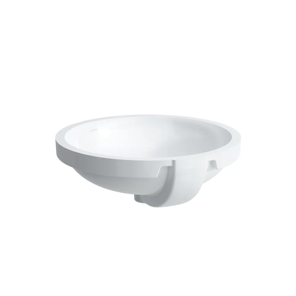 LAUFEN PRO Einbauwaschtisch von unten, geschliffen 420 x 420 x 170 mm #H8189620001091 - 000 - Weiß