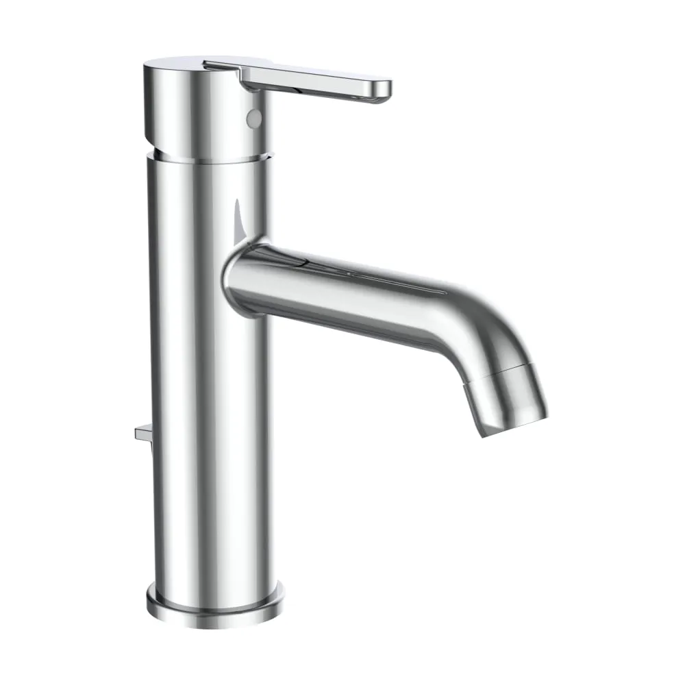 LAUFEN LUA Waschtischmischer, Ausladung 135 mm, Festauslauf, Eco+ Funktion, mit Ablaufventil 195 x 180 x 75 mm #H3110810041241