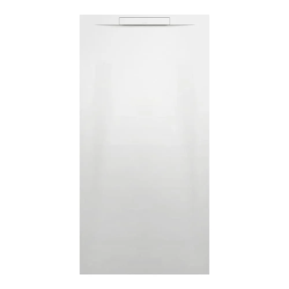 LAUFEN PRO S Duschwanne, aus Verbundwerkstoff Marbond, rechteckig, linearer Ablauf an kurzer Seite 1800 x 900 x 36 mm #H2111800000001 - 000 - Weiß