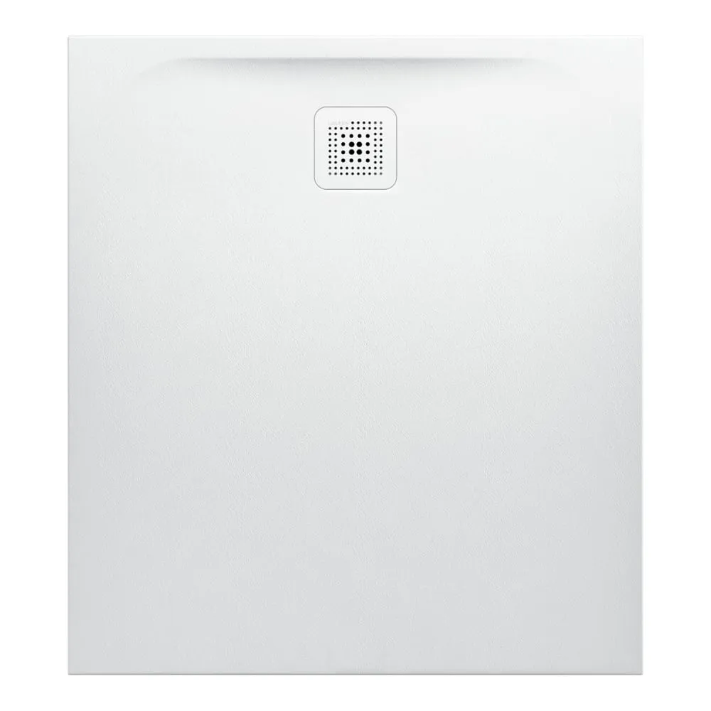 LAUFEN PRO Duschwanne, aus Verbundwerkstoff Marbond, superflach, rechteckig, Ablauf an kurzer Seite 1000 x 900 x 33 mm #H2109571860001 - 000 - Weiß