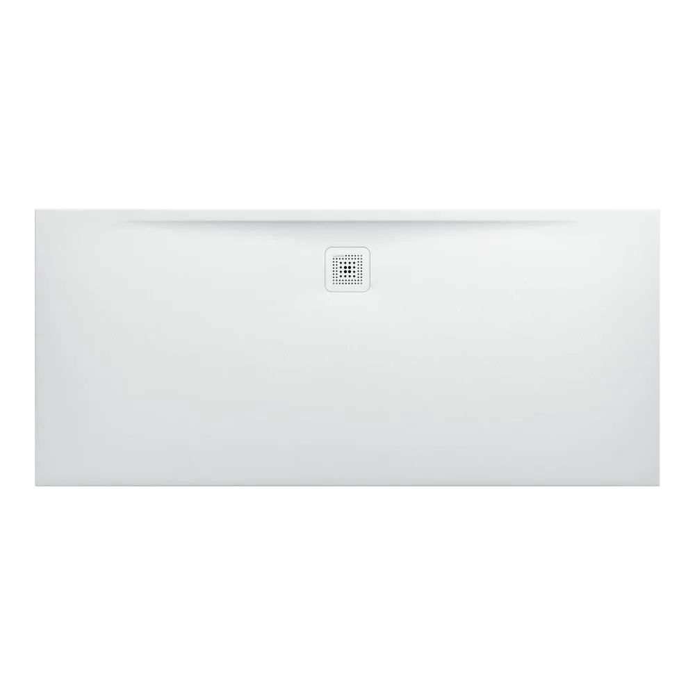 LAUFEN PRO Duschwanne, aus Verbundwerkstoff Marbond, superflach, rechteckig, Ablauf an langer Seite 1800 x 800 x 33 mm #H2109550770001 - 000 - Weiß