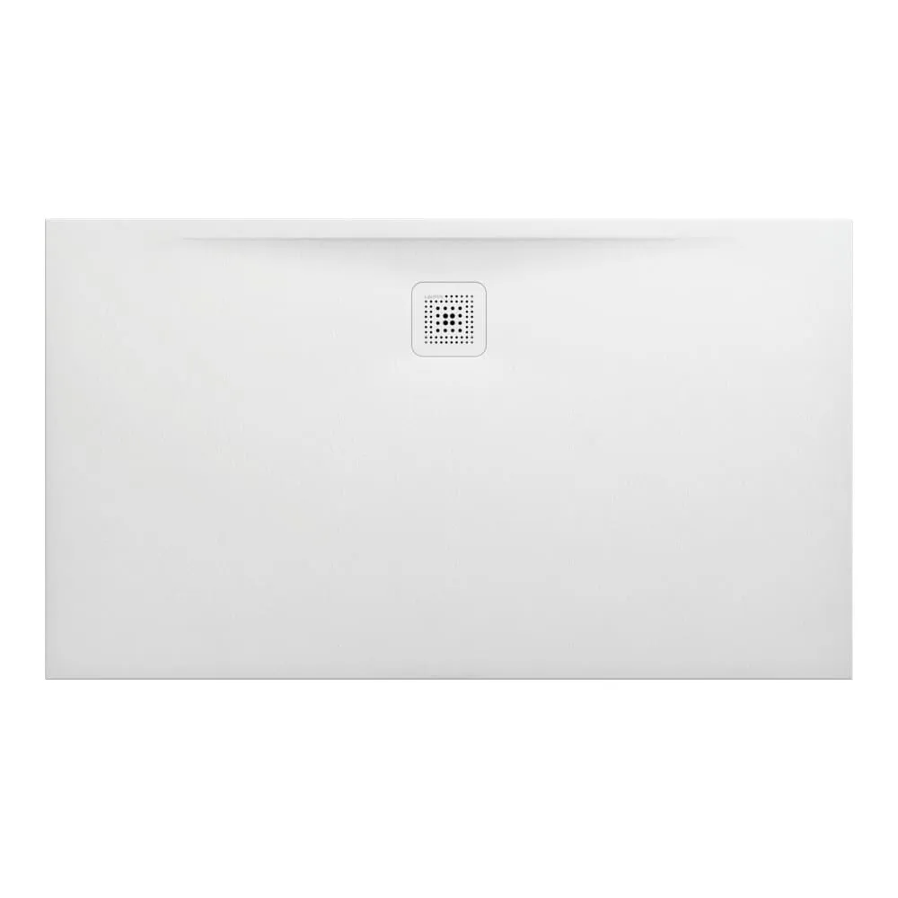 LAUFEN PRO Duschwanne, aus Verbundwerkstoff Marbond, superflach, rechteckig, Ablauf an langer Seite 1400 x 800 x 30 mm #H2109530770001 - 000 - Weiß