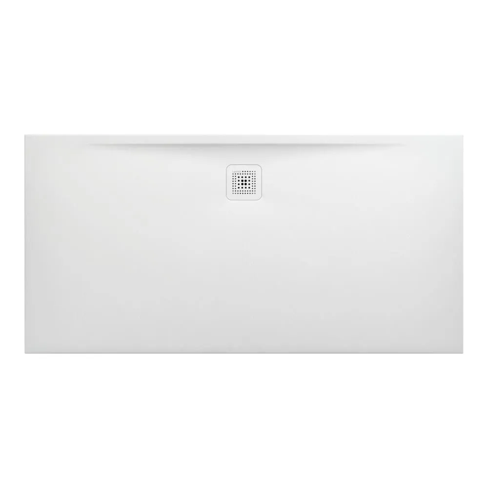 LAUFEN PRO Duschwanne, aus Verbundwerkstoff Marbond, superflach, auf Maß gefertigt 100 x 100 x 100 mm #H2129501860001 - 000 - Weiß