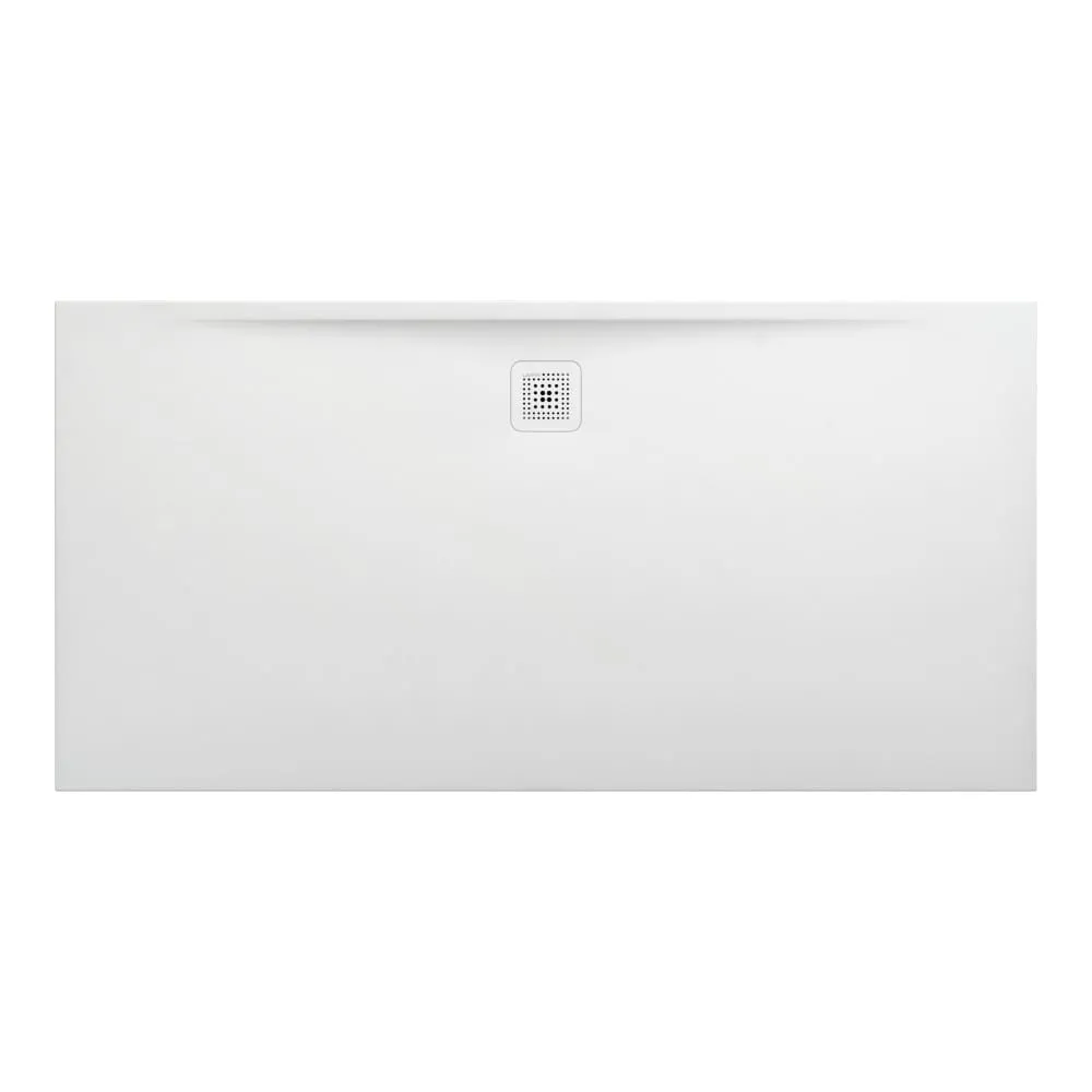 LAUFEN PRO Duschwanne, aus Verbundwerkstoff Marbond, superflach, rechteckig, Ablauf an langer Seite 1800 x 900 x 34 mm #H2119511860001 - 000 - Weiß