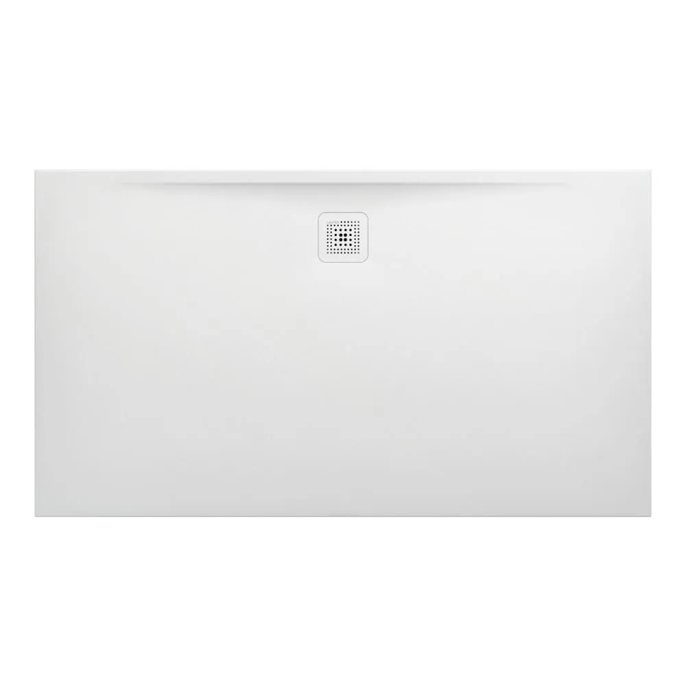 LAUFEN PRO Duschwanne, aus Verbundwerkstoff Marbond, superflach, rechteckig, Ablauf an langer Seite 1600 x 900 x 33 mm #H2119501860001 - 000 - Weiß
