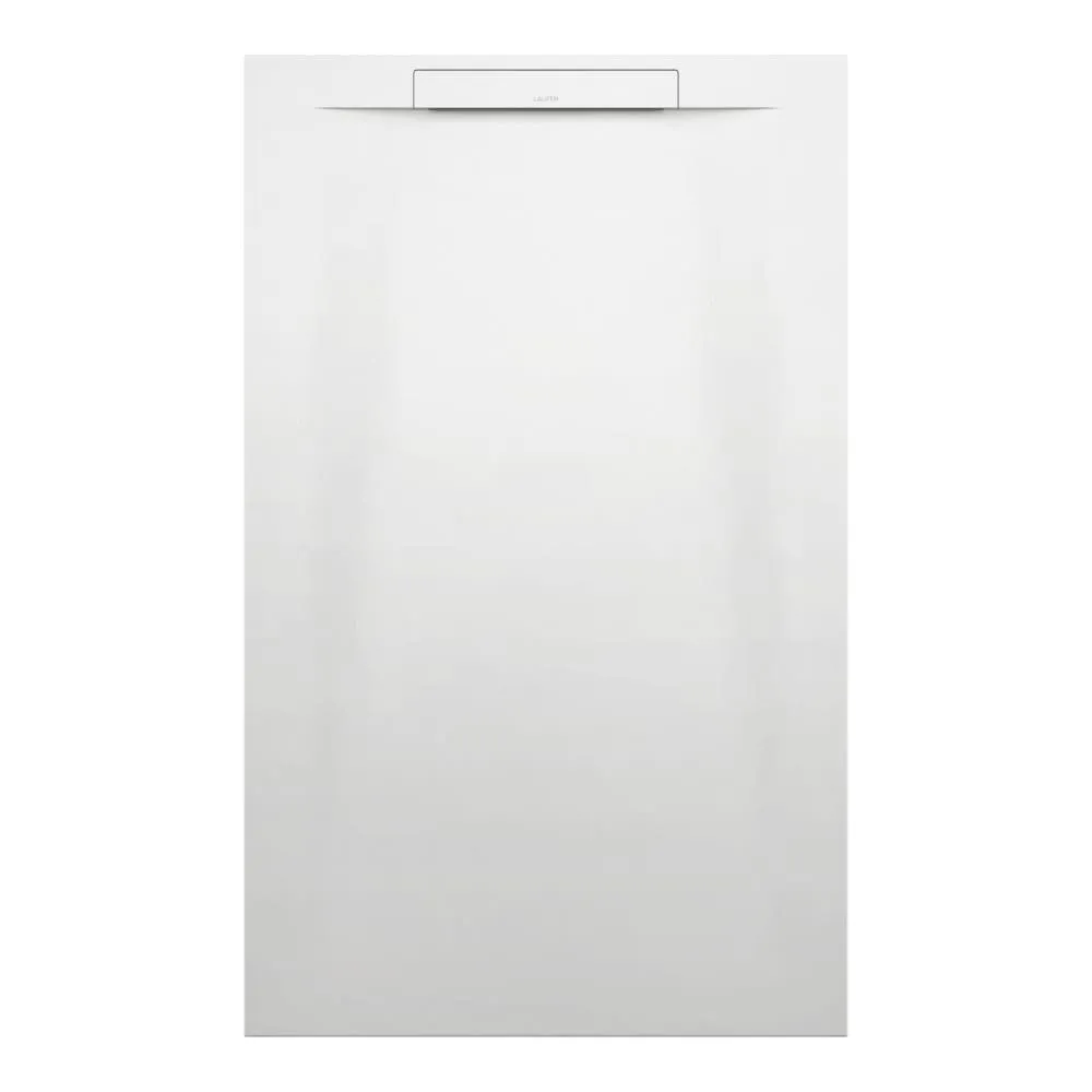 LAUFEN PRO S Duschwanne, aus Verbundwerkstoff Marbond, rechteckig, linearer Ablauf an kurzer Seite 1300 x 800 x 32 mm #H2111820780001 - 000 - Weiß