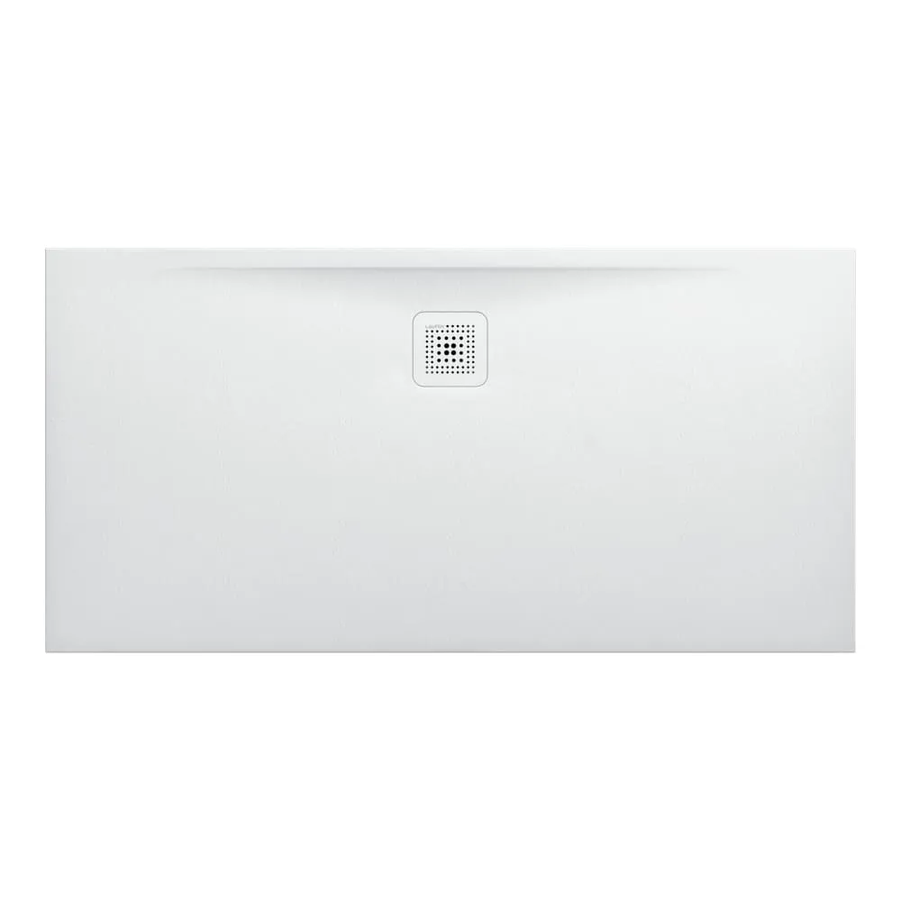LAUFEN PRO Duschwanne, aus Verbundwerkstoff Marbond, superflach, rechteckig, Ablauf an langer Seite 1400 x 700 x 30 mm #H2159541860001 - 000 - Weiß