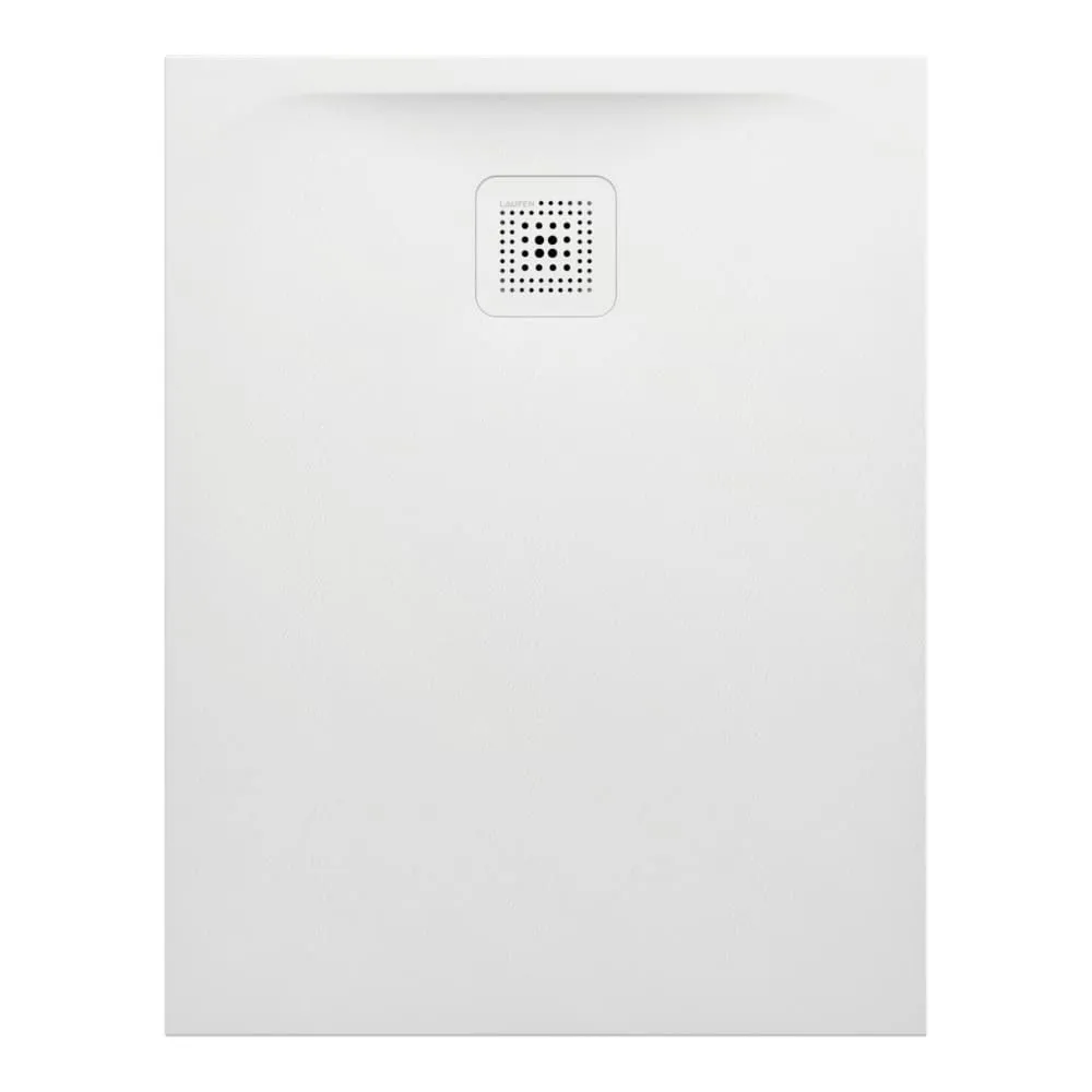LAUFEN PRO Duschwanne aus Verbundwerkstoff Marbond, rechteckig, super flach, Ablauf an kurzer Seite 900 x 700 x 33 mm #H2169561860001 - 000 - Weiß