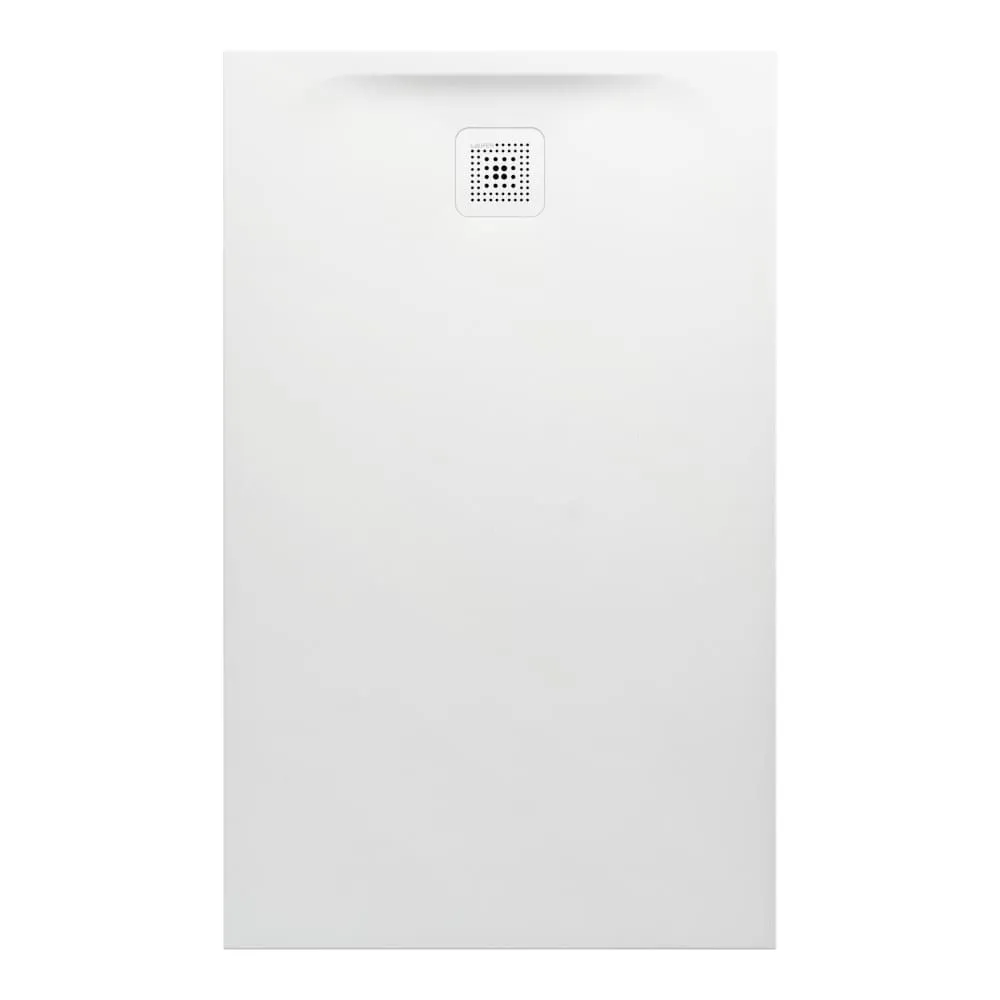 LAUFEN PRO Duschwanne, aus Verbundwerkstoff Marbond, rechteckig, Ablauf an kurzer Seite 1300 x 800 x 42 mm #H2159551860001 - 000 - Weiß
