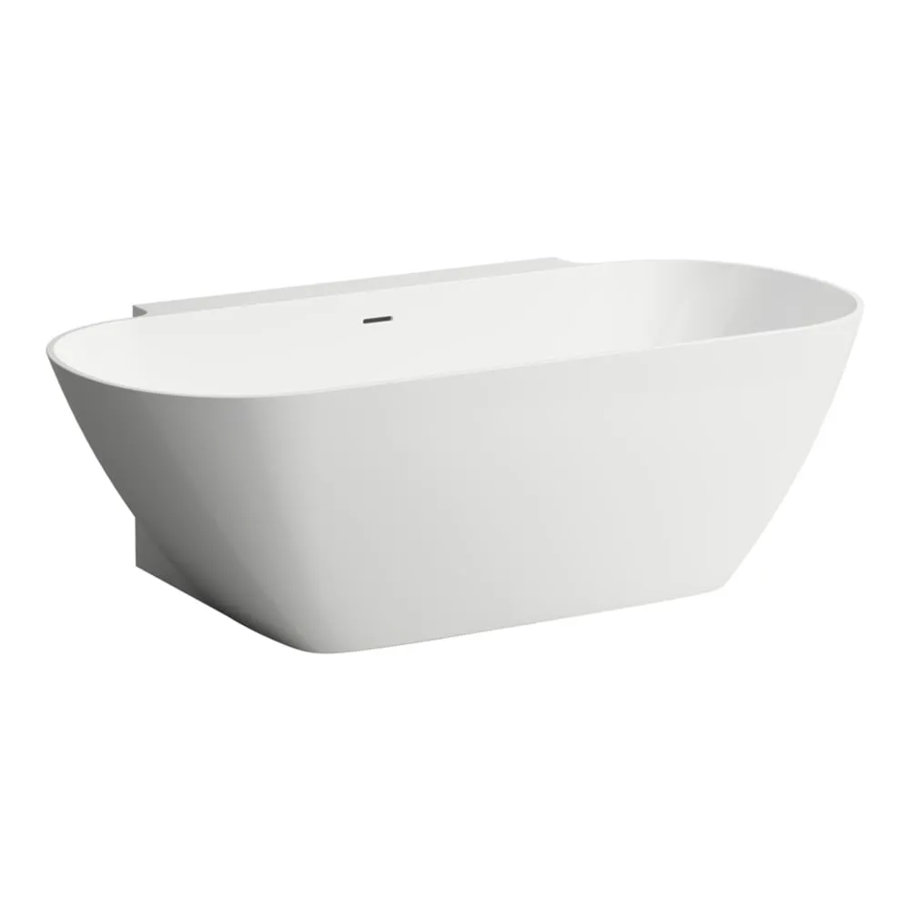 LAUFEN LUA Wandangebundene Badewanne mit Bohrlöchern 1700 x 855 x 540 mm #H2200870000361 - 000 - Weiß
