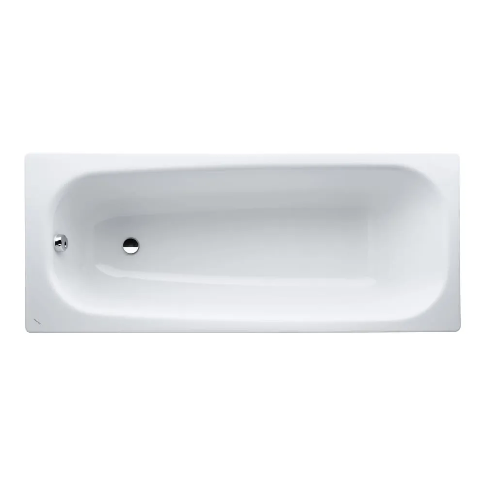 LAUFEN PRO Badewanne, Einbauversion, Stahl emailliert (3,5 mm) 1700 x 700 x 395 mm #H2249500000401 - 000 - Weiß