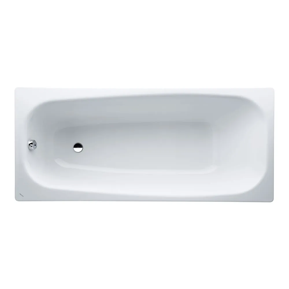 LAUFEN PRO Badewanne, Einbauversion, Stahl emailliert (3,5 mm) 1700 x 750 x 410 mm #H2259500000401 - 000 - Weiß