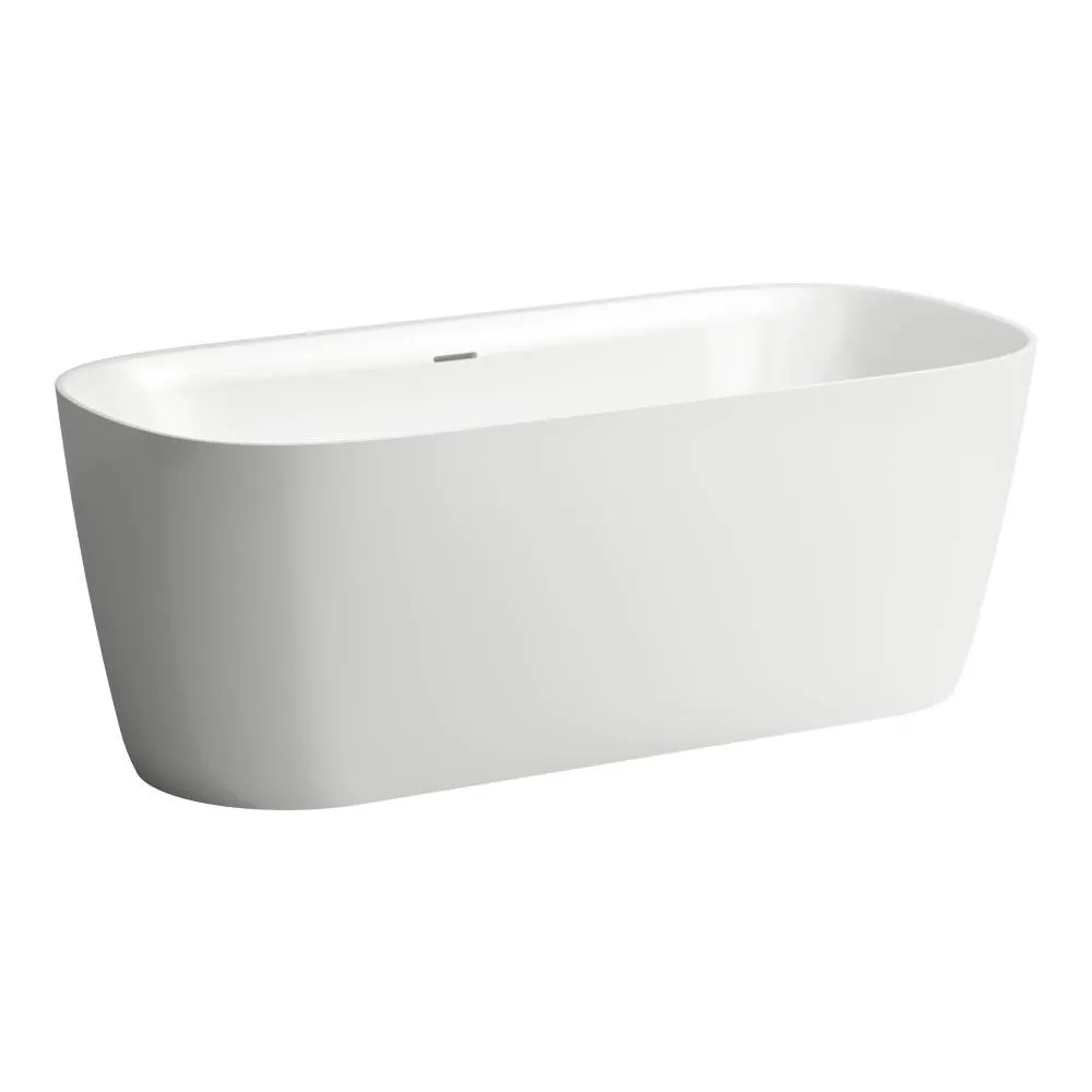 LAUFEN MEDA Freistehende Badewanne, aus Verbundwerkstoff Marbond 1600 x 750 x 590 mm #H2211121900001 - 000 - Weiß