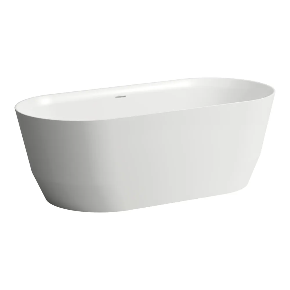 LAUFEN PRO Freistehende Badewanne, aus Verbundwerkstoff Marbond 1650 x 750 x 550 mm #H2399527570001 - 000 - Weiß