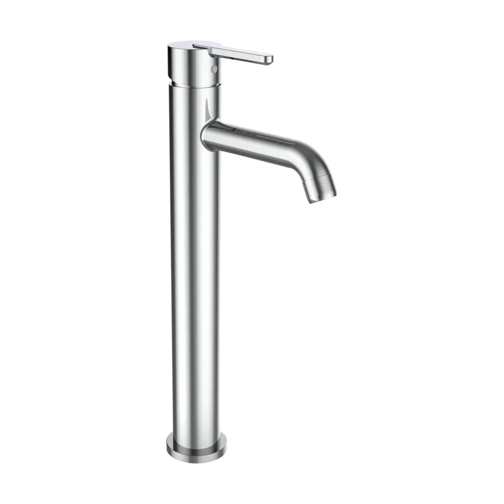 LAUFEN LUA Standsäulen-Waschtischmischer, Ausladung 135 mm, Festauslauf, Eco+ Funktion, ohne Ablaufventil 425 x 254 x 60 mm #H3110880041201