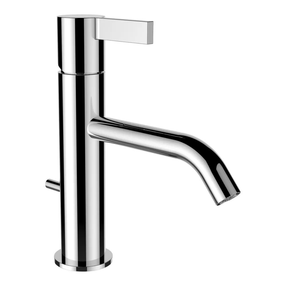 LAUFEN Kartell LAUFEN Waschtischmischer, Ausladung 135 mm, Festauslauf, mit Ablaufventil #H3113310041211
