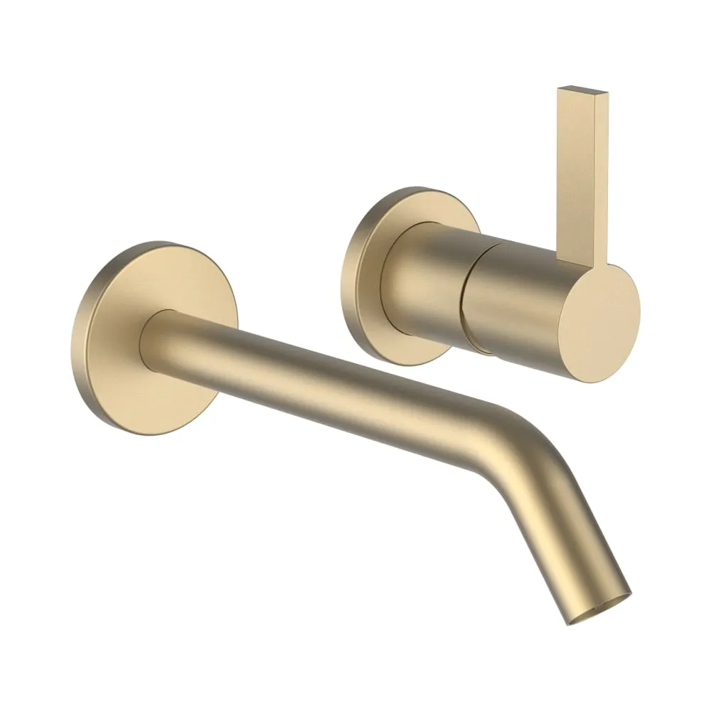 LAUFEN Kartell LAUFEN Wandmischer zu Simibox 2-Point, Ausladung 175 mm, Festauslauf, PVD Blassgold matt #H3113360831201