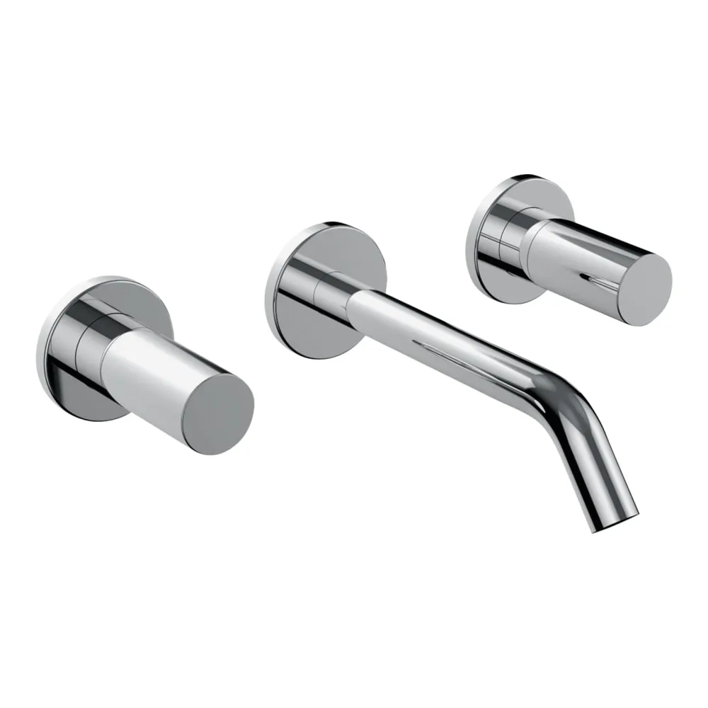 LAUFEN Kartell LAUFEN 2-Griff Unterputz-Waschtischmischer, Ausladung 175 mm, Festauslauf #H3123360041201