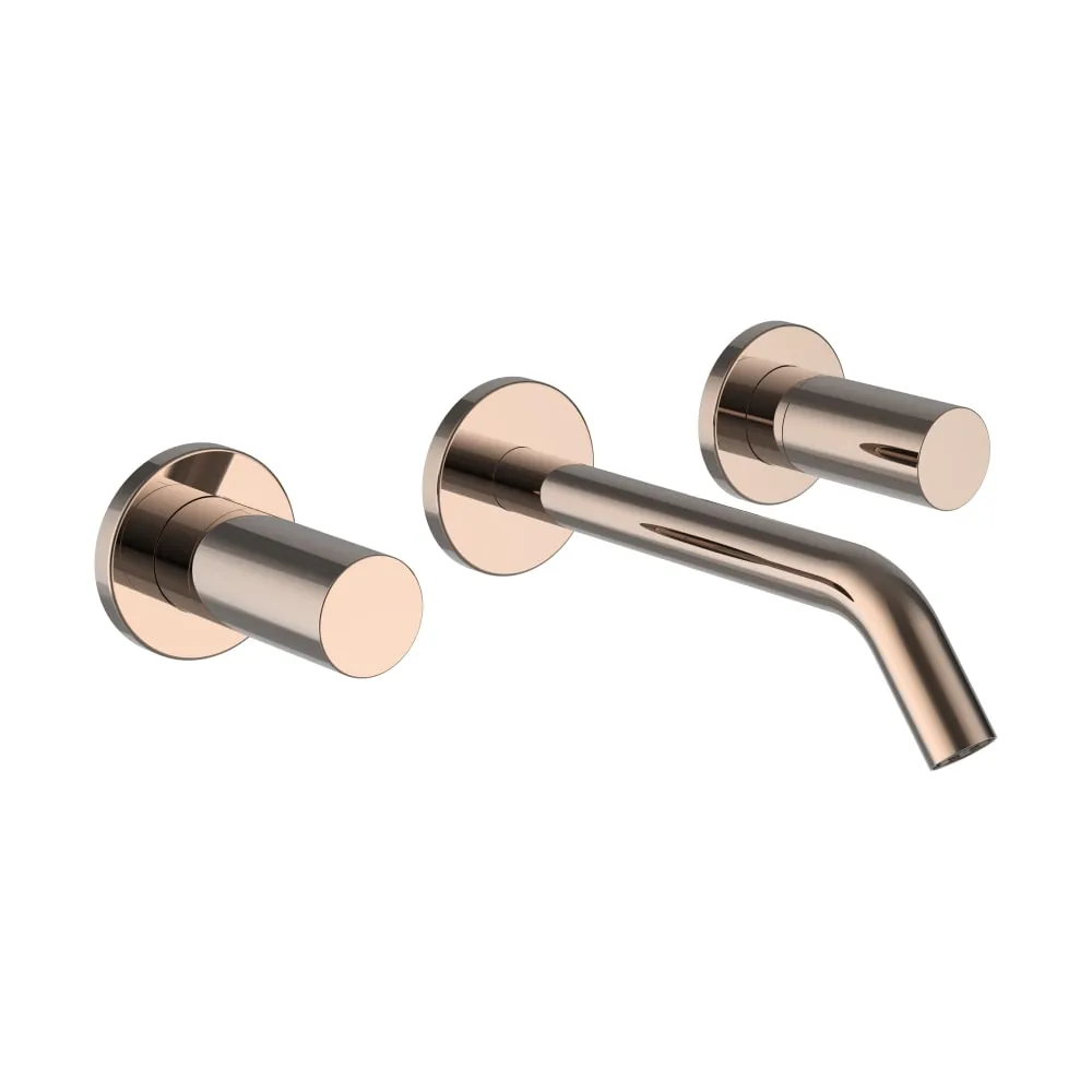 LAUFEN Kartell LAUFEN 2-Griff Unterputz-Waschtischmischer, Ausladung 175 mm, Festauslauf, PVD Rosegold #H3123360821201