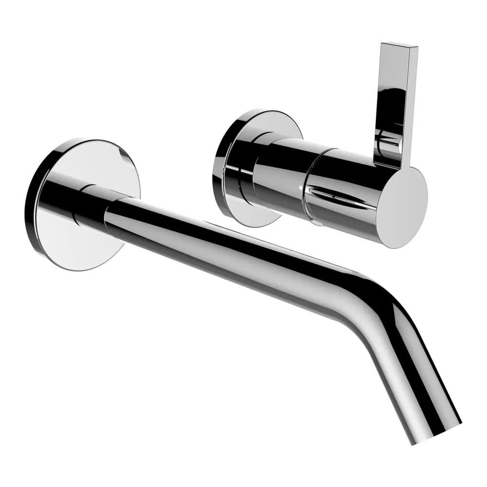 LAUFEN Kartell LAUFEN Wandmischer zu Simibox 2-Point, Ausladung 175 mm, Festauslauf #H3113360041201