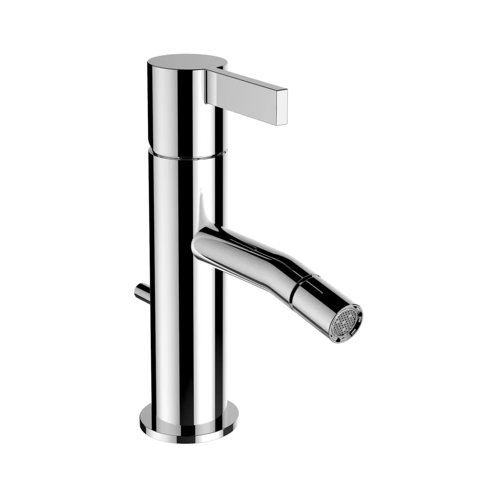 LAUFEN Kartell LAUFEN Bidetmischer, Ausladung 110 mm, Festauslauf, mit Ablaufventil #H3413310041011