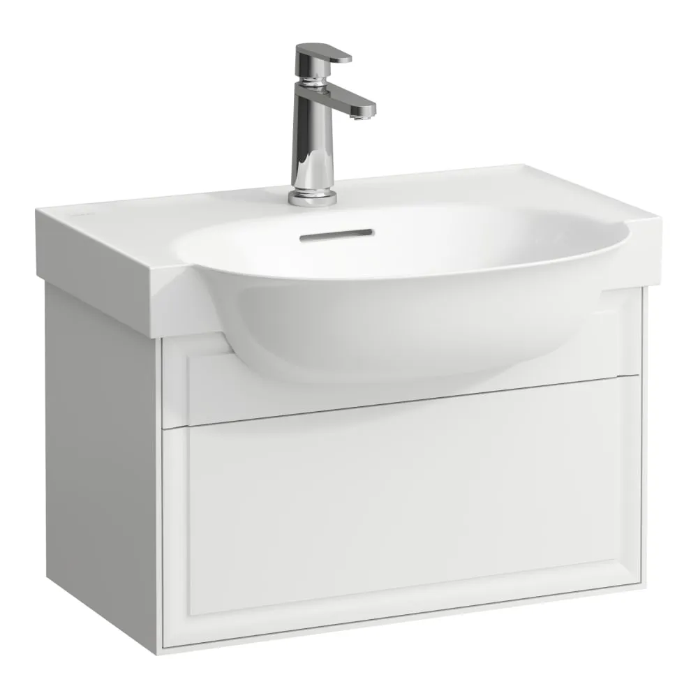LAUFEN THE NEW CLASSIC Waschtischunterbau, 1 Schublade, passend zu Möbelwaschtisch H813853 575 x 315 x 345 mm #H4060310856311 - 170 - Weiß matt