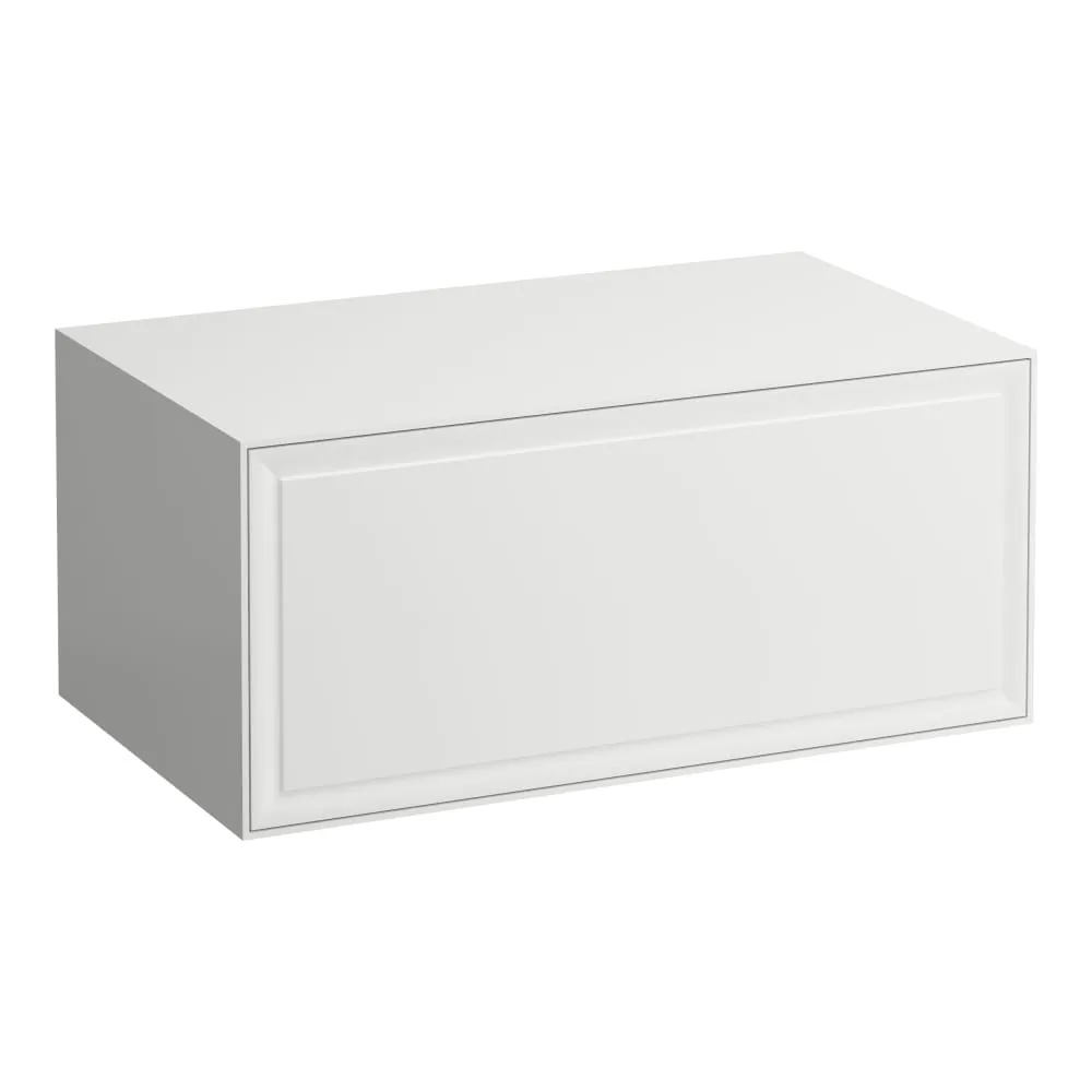 LAUFEN THE NEW CLASSIC Schubladenelement 800, 1 Schublade, ohne Ausschnitt 775 x 455 x 345 mm #H4060150851701 - 170 - Weiß matt