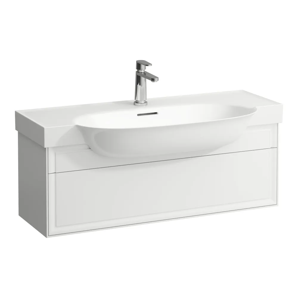 LAUFEN THE NEW CLASSIC Waschtischunterbau, 1 Schublade, passend zu Waschtisch H813857 975 x 315 x 345 mm #H4060910851701 - 170 - Weiß matt