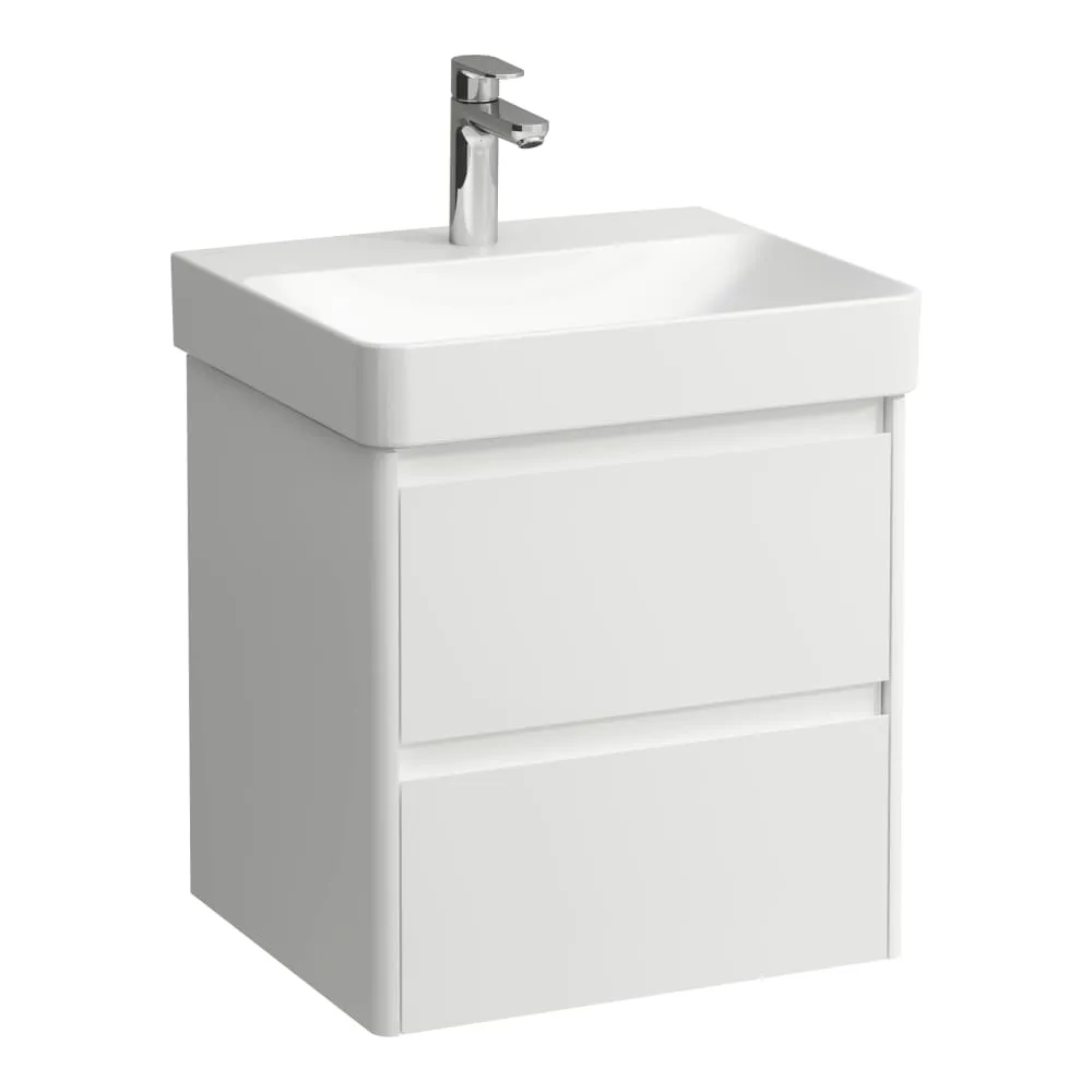 LAUFEN BASE 2.0 Waschtischunterbau 550, 2 Schubladen, passend zu Pro S Waschtisch H810962 / PRO X 810862 520 x 445 x 515 mm #H4112421089991 - 260 - Weiß matt
