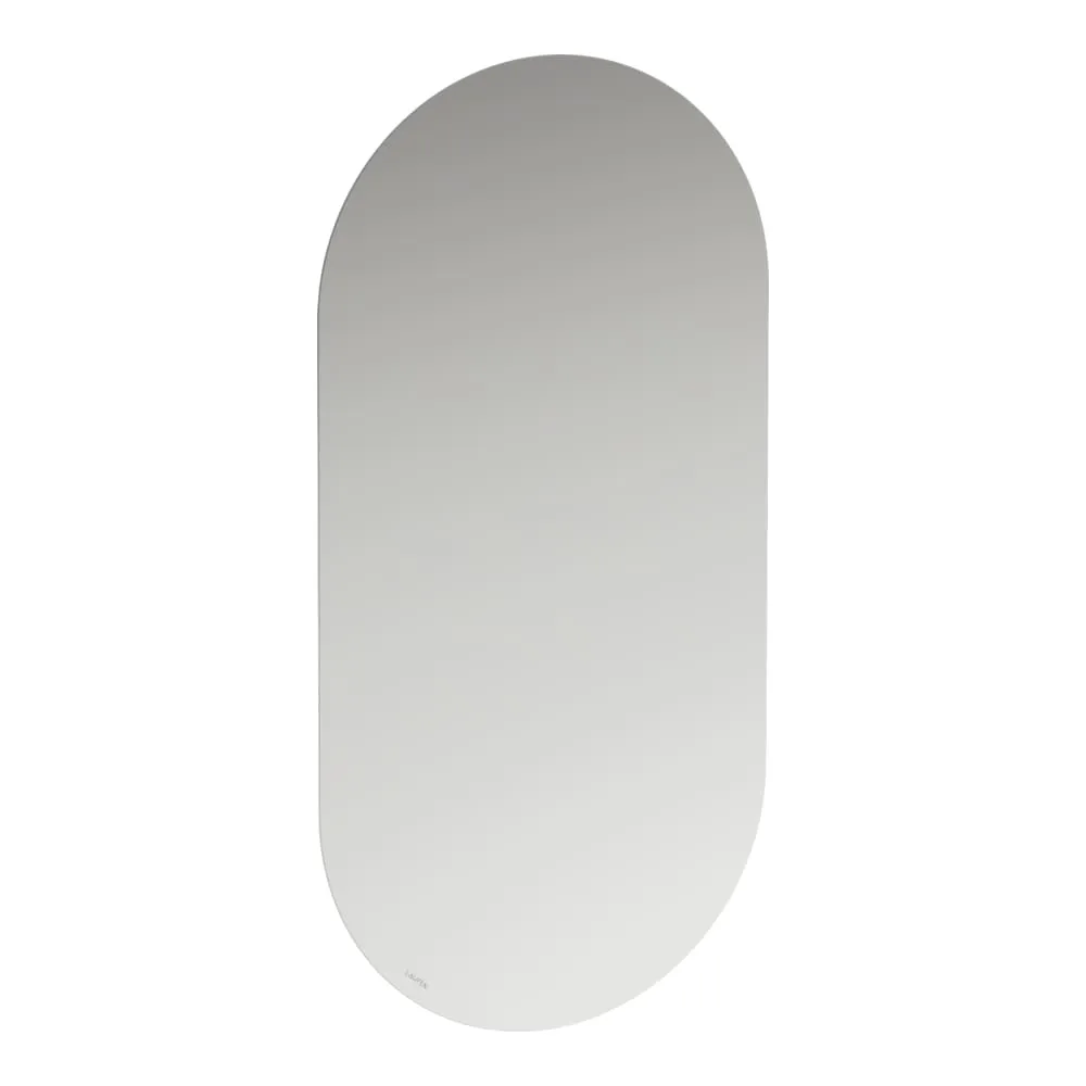 LAUFEN FRAME 25 Spiegel oval, 450 (vertikale und horizontale Installation) mit LED Ambientelicht, für Lichtschalter, 4000K, IP44 450 x 25 x 900 mm #H4443709000001