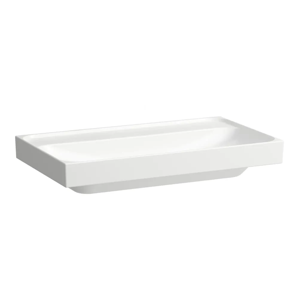 LAUFEN MEDA Aufsatzwaschtisch, wandgebunden 800 x 460 x 80 mm #H8161177581121 - 000 - Weiß