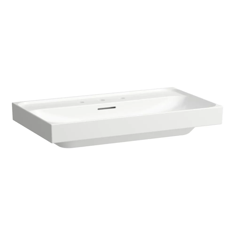 LAUFEN MEDA Aufsatzwaschtisch, wandgebunden 800 x 460 x 80 mm #H8161177581081 - 000 - Weiß