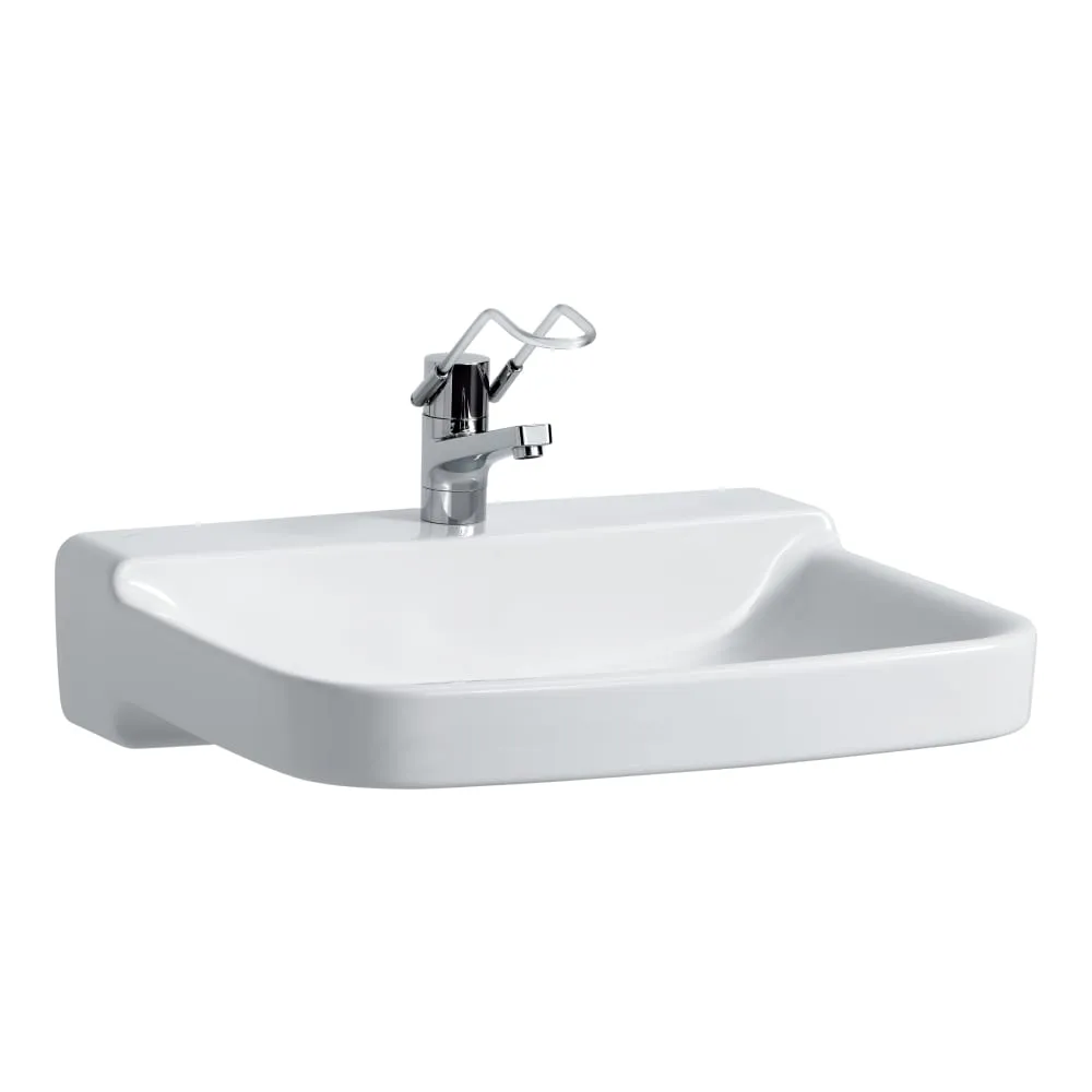 LAUFEN PRO LIBERTY Waschtisch, barrierefrei 650 x 550 x 160 mm #H811953A001421 - 000 - Weiß