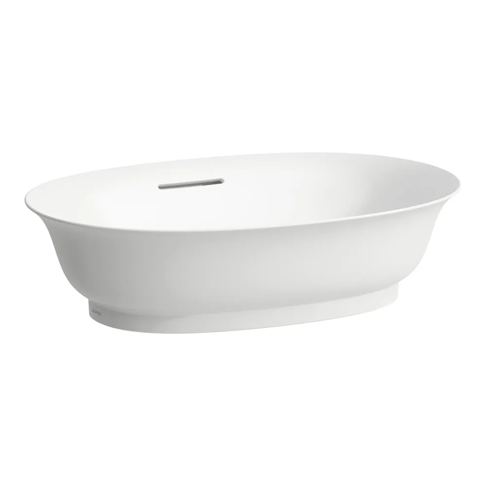 LAUFEN THE NEW CLASSIC Waschtisch-Schale, oval, mit Überlauf 550 x 380 x 145 mm #H8128534001091 - 000 - Weiß