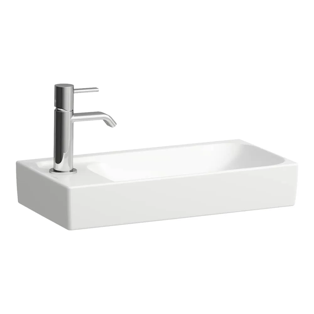 LAUFEN MEDA Handwaschbecken, Armaturenbank links 460 x 235 x 90 mm #H8151147571131 - 000 - Weiß