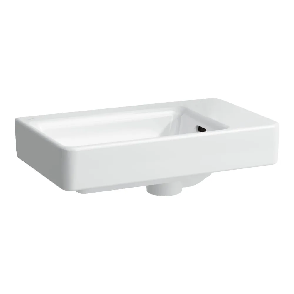 LAUFEN PRO S Handwaschbecken, Armaturenbank rechts 480 x 280 x 85 mm #H8159540001091 - 000 - Weiß