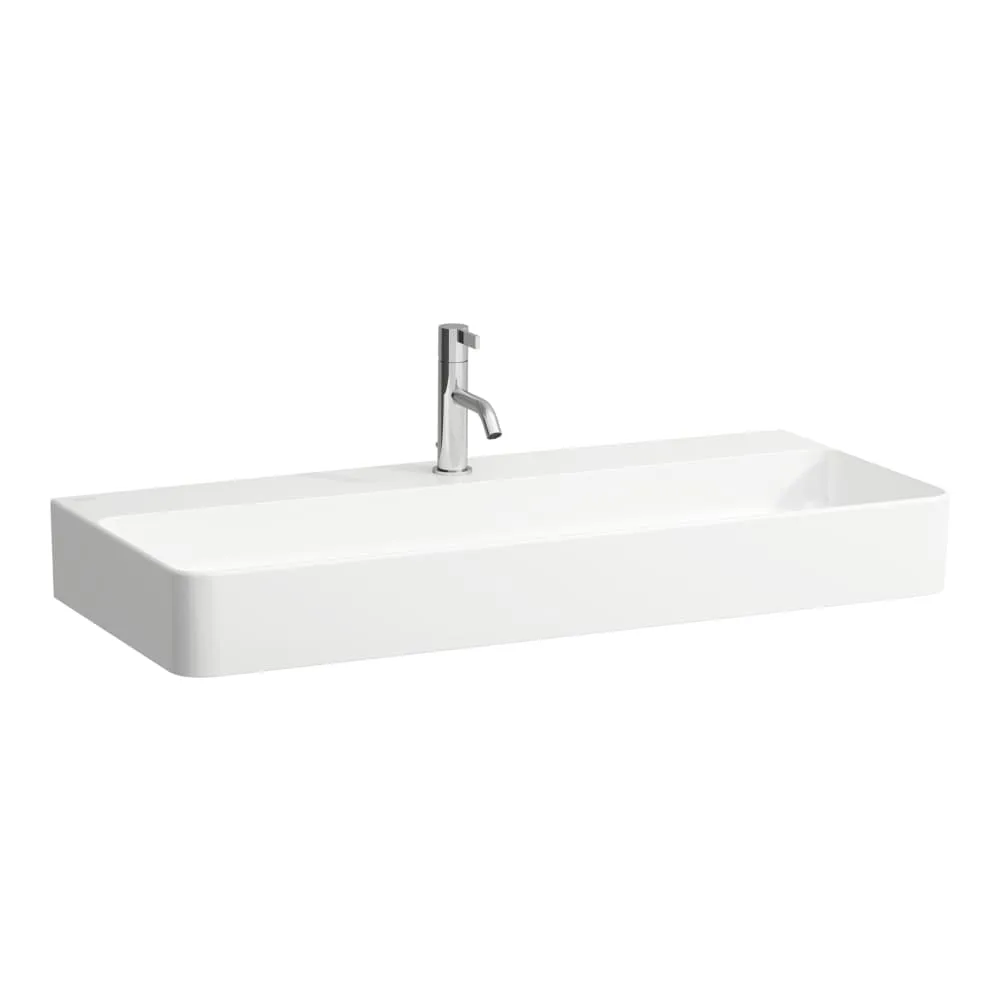 LAUFEN VAL Aufsatzwaschtisch, wandgebunden 950 x 420 x 115 mm #H8162877161151 - 000 - Weiß