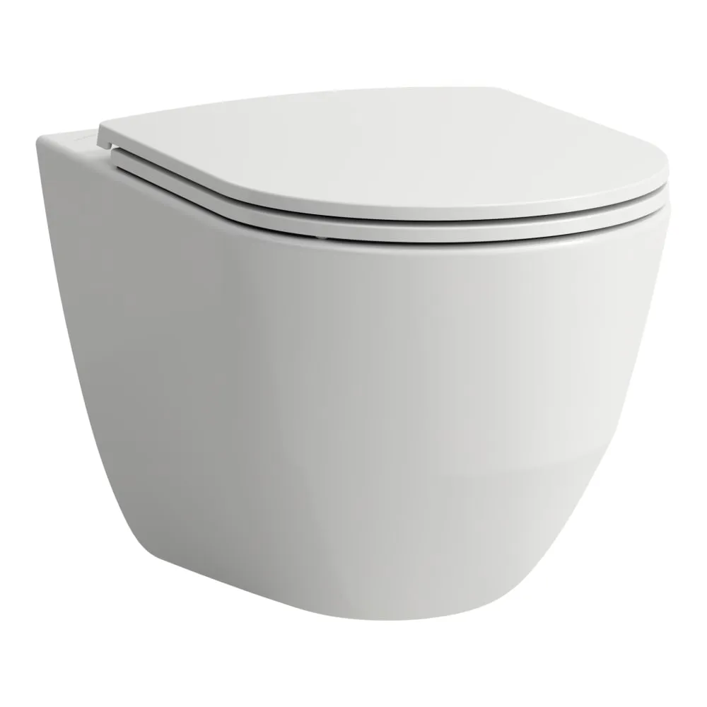 LAUFEN PRO Wand-WC 'comfort', Tiefspüler, spülrandlos, 5 cm erhöht 560 x 360 x 375 mm #H821962A000001 - 000 - Weiß