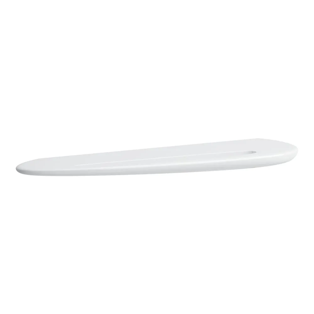 LAUFEN ILBAGNOALESSI Keramische Ablage, mit Handtuchschlitz, Montage geschraubt / geklebt 630 x 175 x 50 mm #H8709727160001 - 000 - Weiß