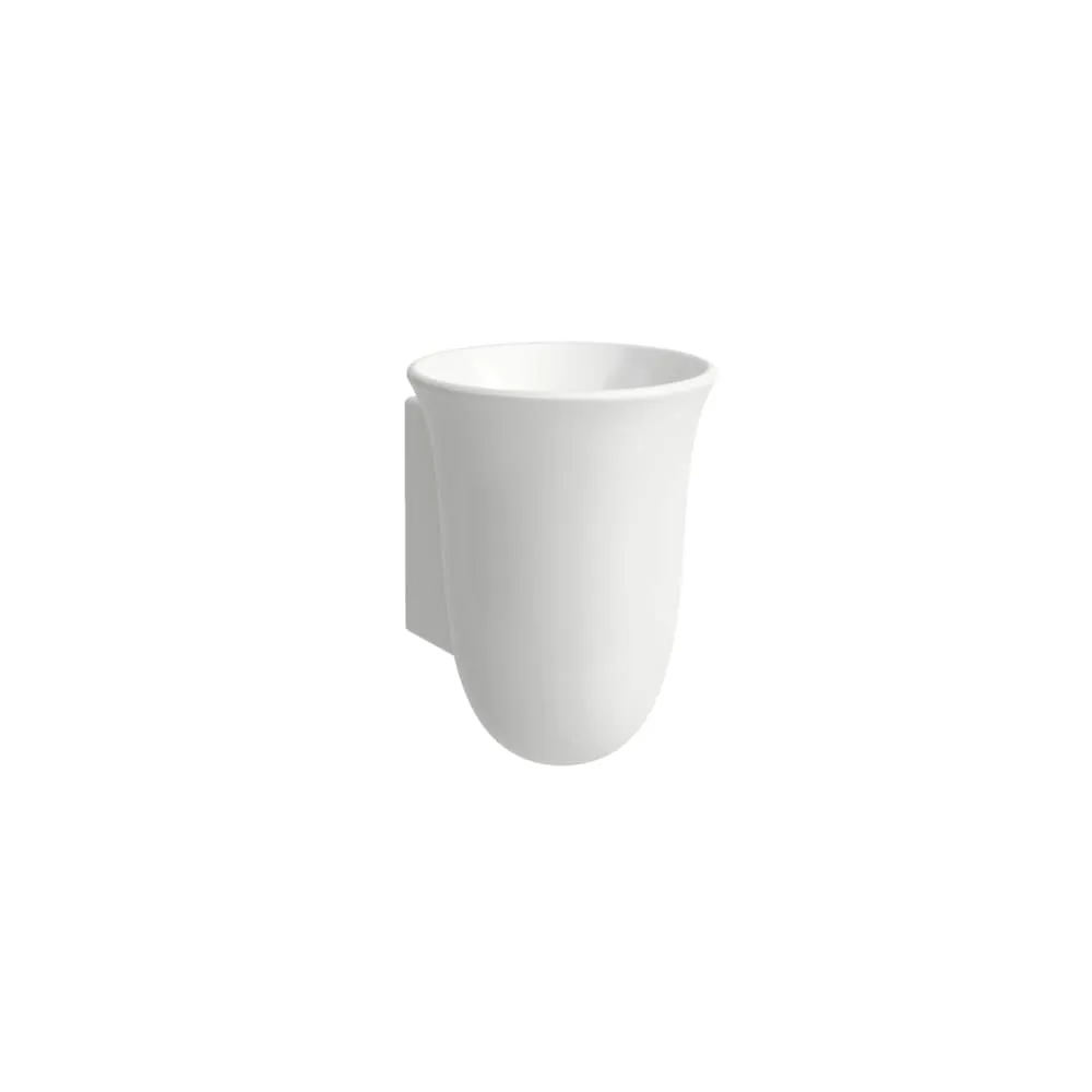 LAUFEN THE NEW CLASSIC Keramischer Zahnbürstenhalter 105 x 95 x 125 mm #H8738547570001 - 000 - Weiß