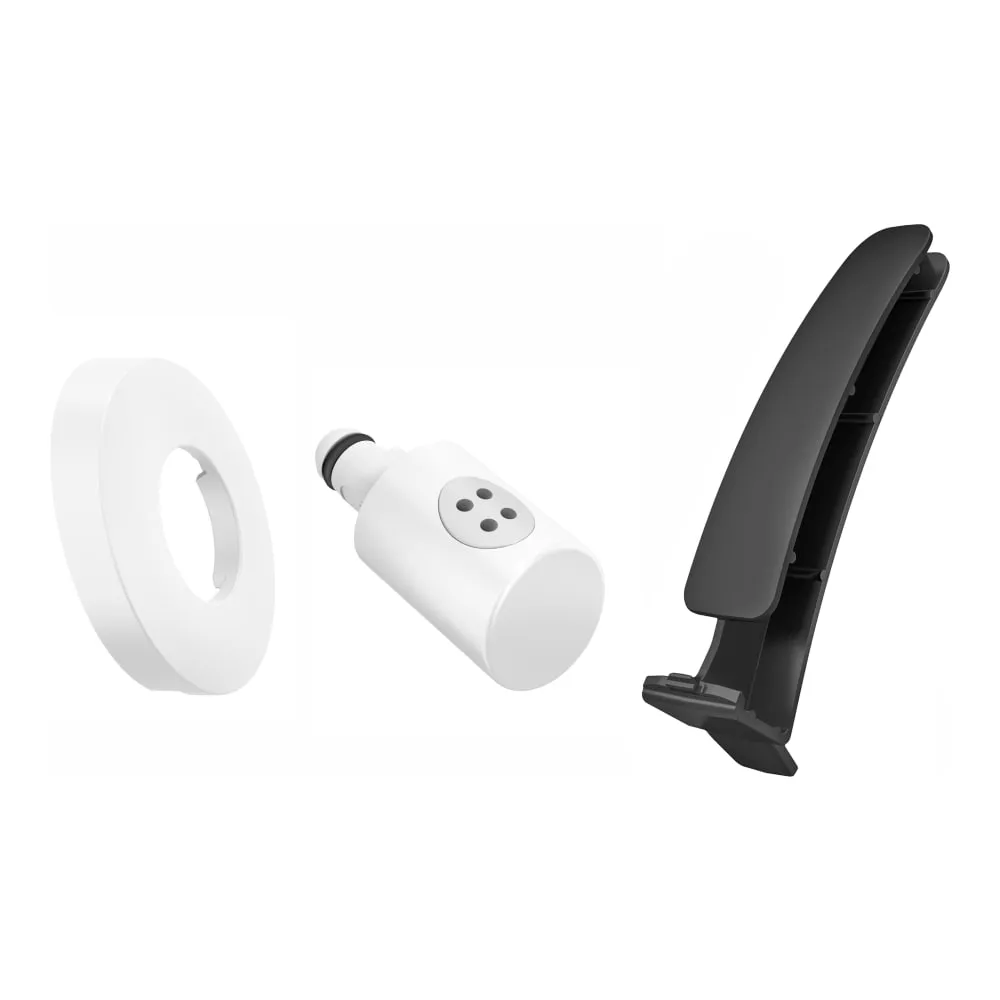 LAUFEN CLEANET RIVA Duschkopf + Blendenring + Servicehebel 50 x 50 x 12 mm #H8916920200001 - 000 - Weiß