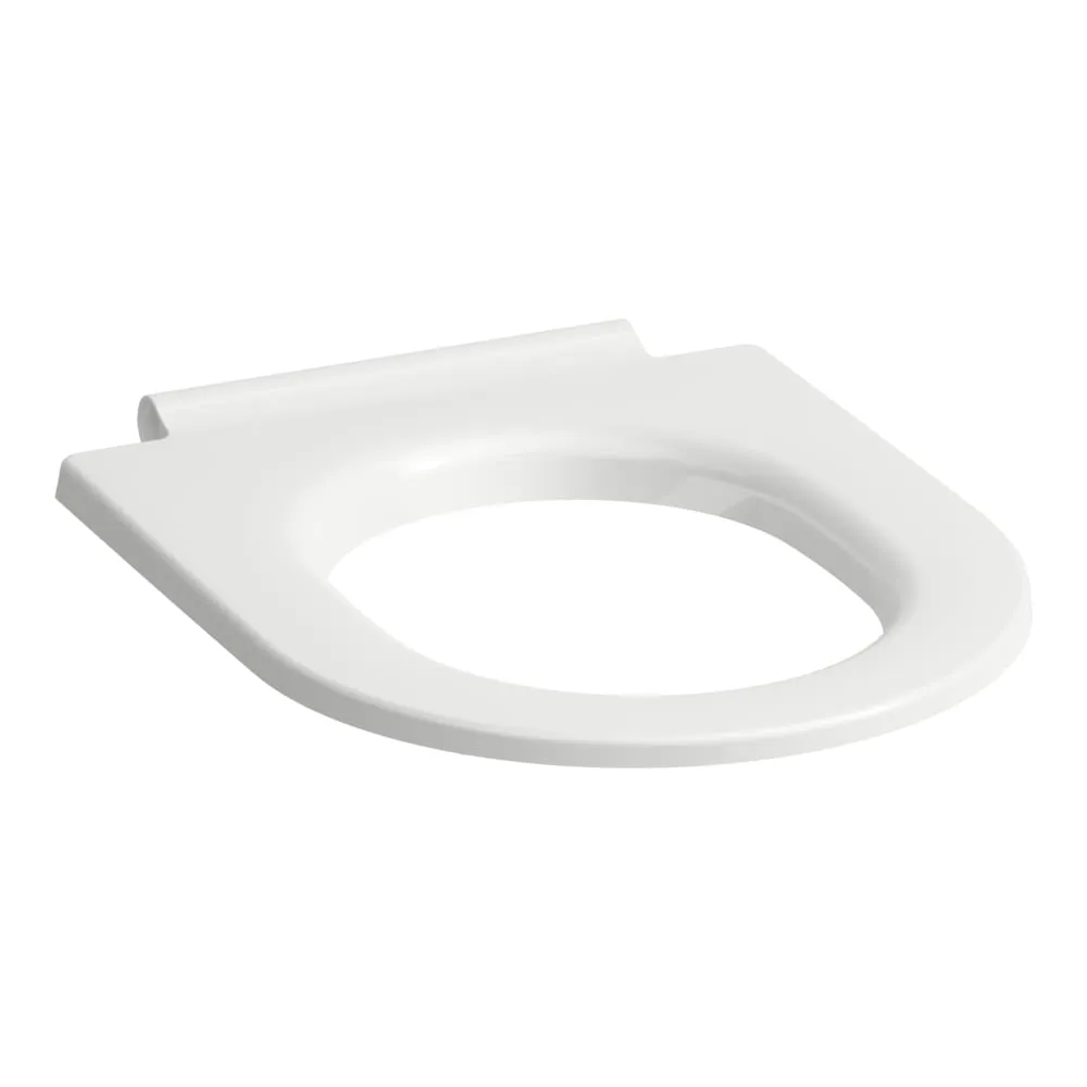 LAUFEN PRO X WC-Sitz ohne Deckel, Scharniere aus Edelstahl 445 x 360 x 45 mm #H891864A000001 - 000 - Weiß